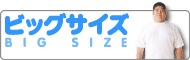 無地通販:ビッグサイズ取扱い商品一覧ページへ